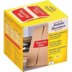 Avery 7311 Forseglingsmærker | 38x20 mm | 200 stk.