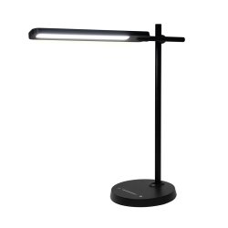 Lux LED skrivebordslampe m. touch, sort