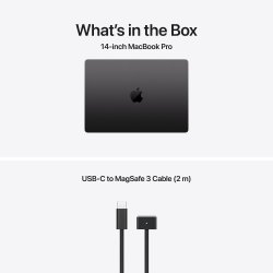 Apple MacBook Pro M5 14", 16GB, 512GB SSD, sort