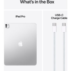 Apple iPad Pro 2025 13", Wi‑Fi + 5G, 256GB, sølv