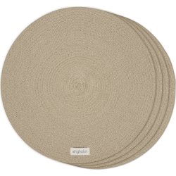 Engholm Thor dækkeserviet, Ø40 cm, natur, 4 stk.