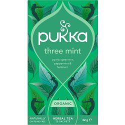 Pukka Three Mint te øko., 20 breve