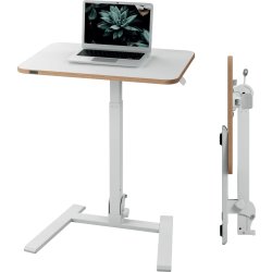 Leitz Ergo hopfällbart höj- och sänkbart bord, vit