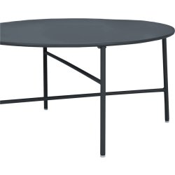 Pesetos bord, Ø70xH35cm, antracit