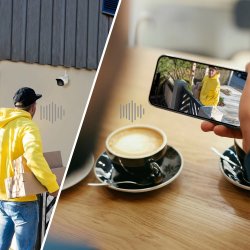 HAMA Overvågningskamera, Udendørs, hvid