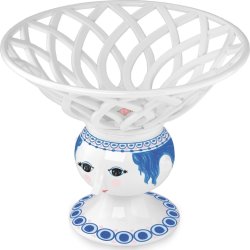 Bjørn Wiinblad Dora Frugtskål Ø25cm, blå