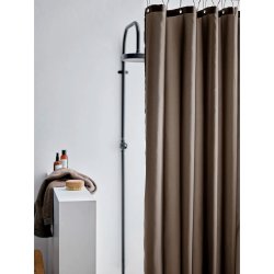 Sødahl Comfort Badeforhæng, 180x200cm, taupe