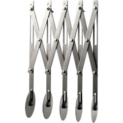 Blomsterberg Dejspore med 5 hjul, stål