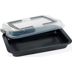 Funktion Bradepande m/låg, 36x23x4,8cm, grå