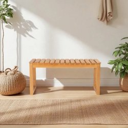 Noble Denmark Langelinie Bænk L90 cm, teak