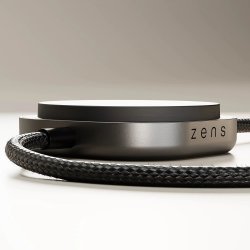 ZENS Trådløs oplader + USB-C, QI2, Sort