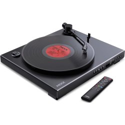 MIXX Vinyl- og CD-afspiller, Analog Plus - Sort