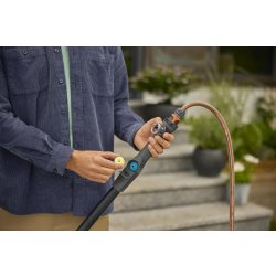 Gardena Cleansystem Teleskopskaft M-XL, 155-260cm.