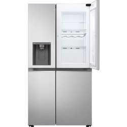 LG Amerikanerkøleskab 179 cm høj, 635L, grå