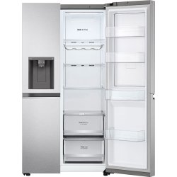 LG Amerikanerkøleskab 179 cm høj, 635L, grå