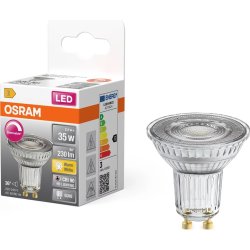 Osram LED Spotpære GU10, 2.4W=35W, dæmpbar