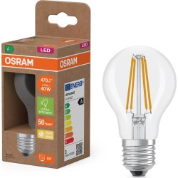 Osram LED Standardpære klar E27, 2.2W=40W