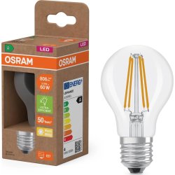 Osram LED Standardpære klar E27, 3.8W=60W