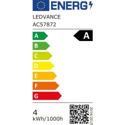Osram LED Standardpære klar E27, 3.8W=60W