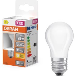 Osram Retro LED Kronepære mat E27, 2.5W=25W