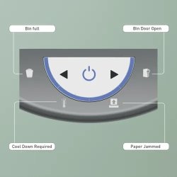 Leitz Makulator til hjemmekontor, P5 15L - Hvid
