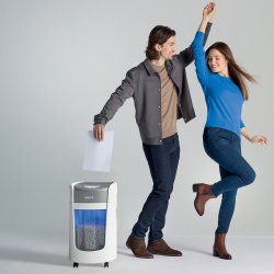 Leitz IQ OptiMax makulator, P5 22L - Hvid