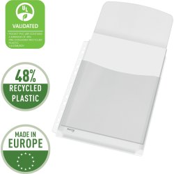 Leitz Plastlomme | A4 | Eksp. m. flap | 5 stk.