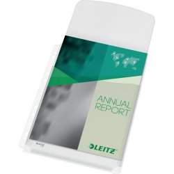 Leitz Plastlomme | A4 | Eksp. m. flap | 5 stk.