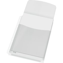 Leitz Plastlomme | A4 | Eksp. m. flap | 5 stk.