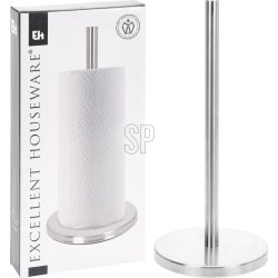 Køkkenrulleholder, rustfrit stål, mat