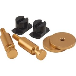 FibroTech Accessory DOTS, messing, 2 stk