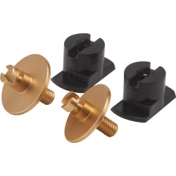 FibroTech Accessory Billedeophæng, messing, 2 stk