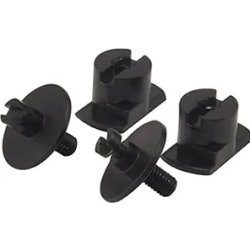 FibroTech Accessory Billedeophæng, sort, 2 stk