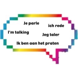 Little balance personvægt, hvid, tale