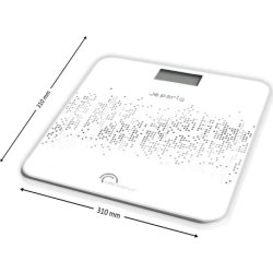 Little balance personvægt, hvid, tale