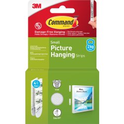 Command Klæbestrips til billedophæng | S | Hvid