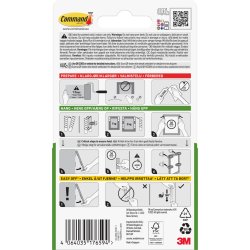 Command Klæbestrips til billedophæng | S | Hvid