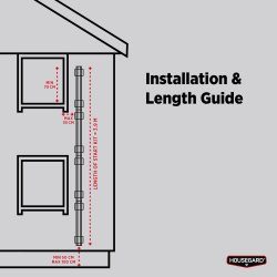 Housegard Flugtstige, 3,9 meter, udfoldbar