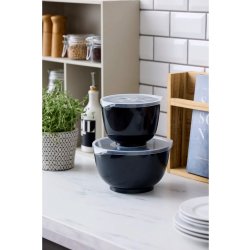 Rosti NEW Margrethe Røreskåle 4 dele 1,5+3L c sort