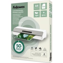 Fellowes A4 Lamineringslommer 100 stk gennemsigtig