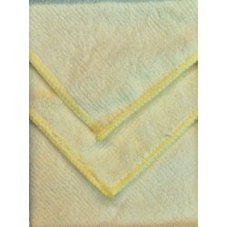 Mikrofiberduk | 32 x 32 cm | Gul | 10 st.