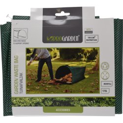 Pop-up havesæk, grøn, liggende, Ø55 x H75 cm.