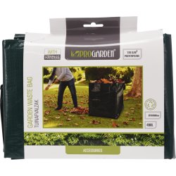 Pop-up havesæk, grøn, 70x70x80 cm.
