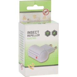 Elektrisk myggeskræmmer til stikkontakt, lydbølger