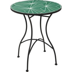 Bistro Derby mosaik cafébord, jern