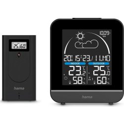 HAMA Vejrstation - sort.