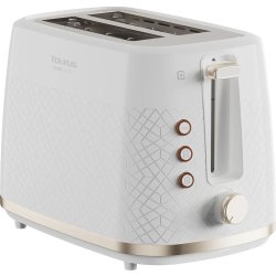 TAURUS Brødrister, Lang, Hvid, Fusion Crunch