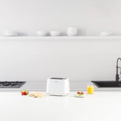 TAURUS Brødrister, Lang, Hvid, Fusion Crunch