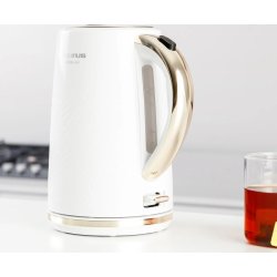 TAURUS Elkedel, 1,7 L - Hvid