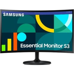 Samsung Essential S3 S24D304GAU 24" kurvet skærm